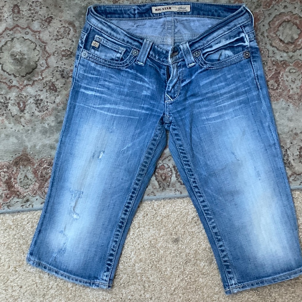 Big star capri medium wash size 25 style sweet